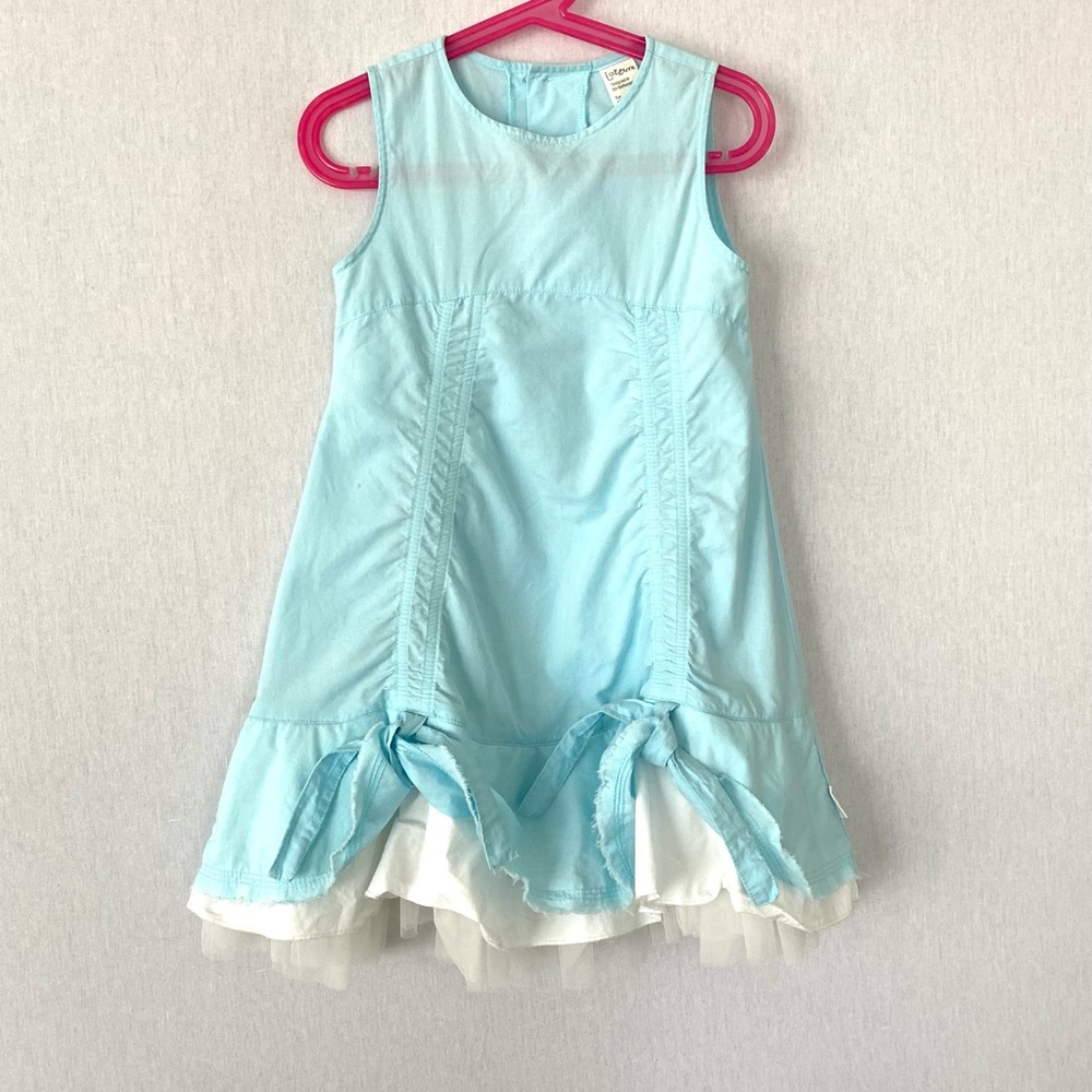 Jottum Girls Light Blue Dress
